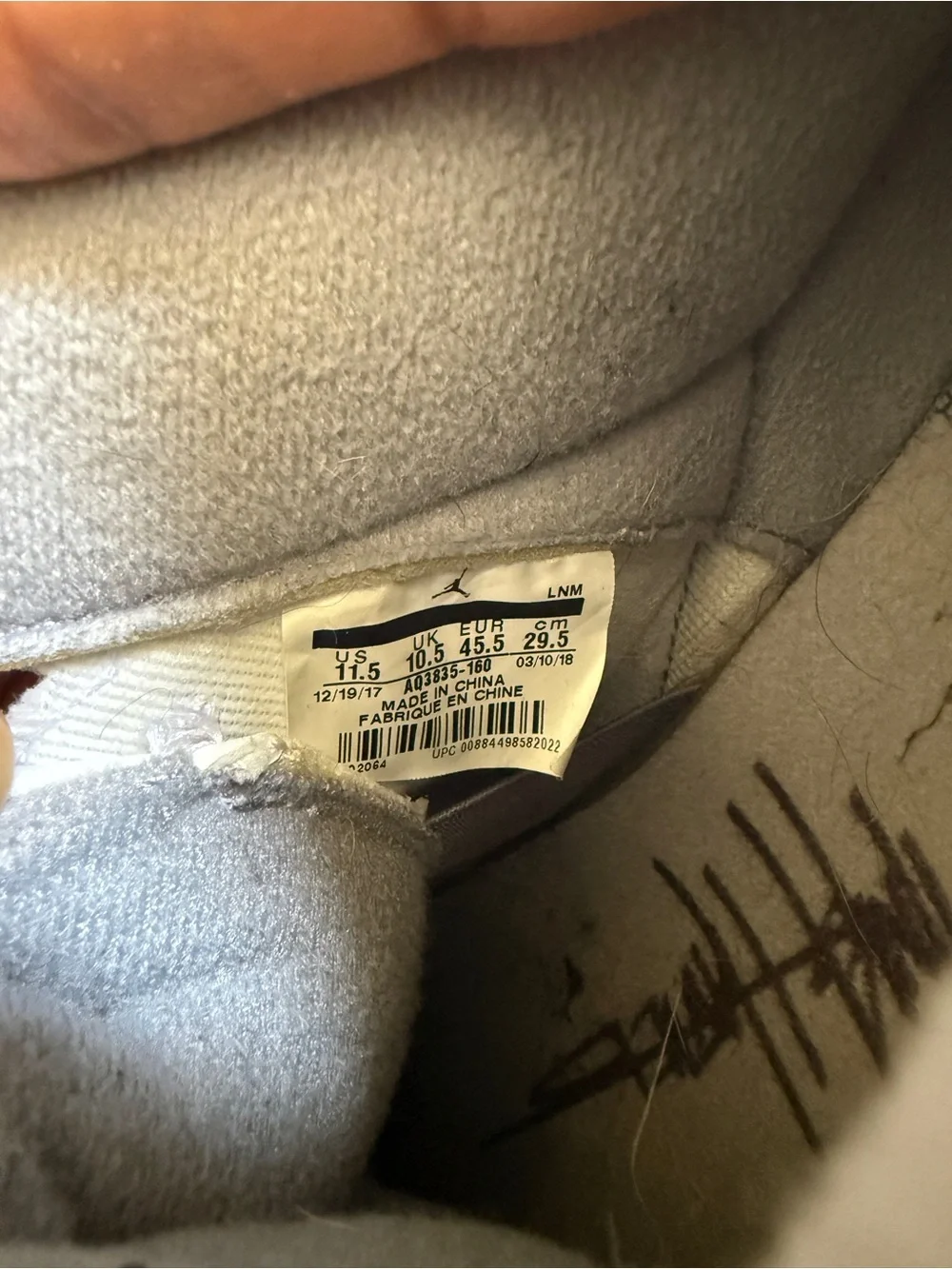 Nike Air Jordan 3 Retro Tinker Hatfield -  Men’s 11.5 - Picture 9 of 9